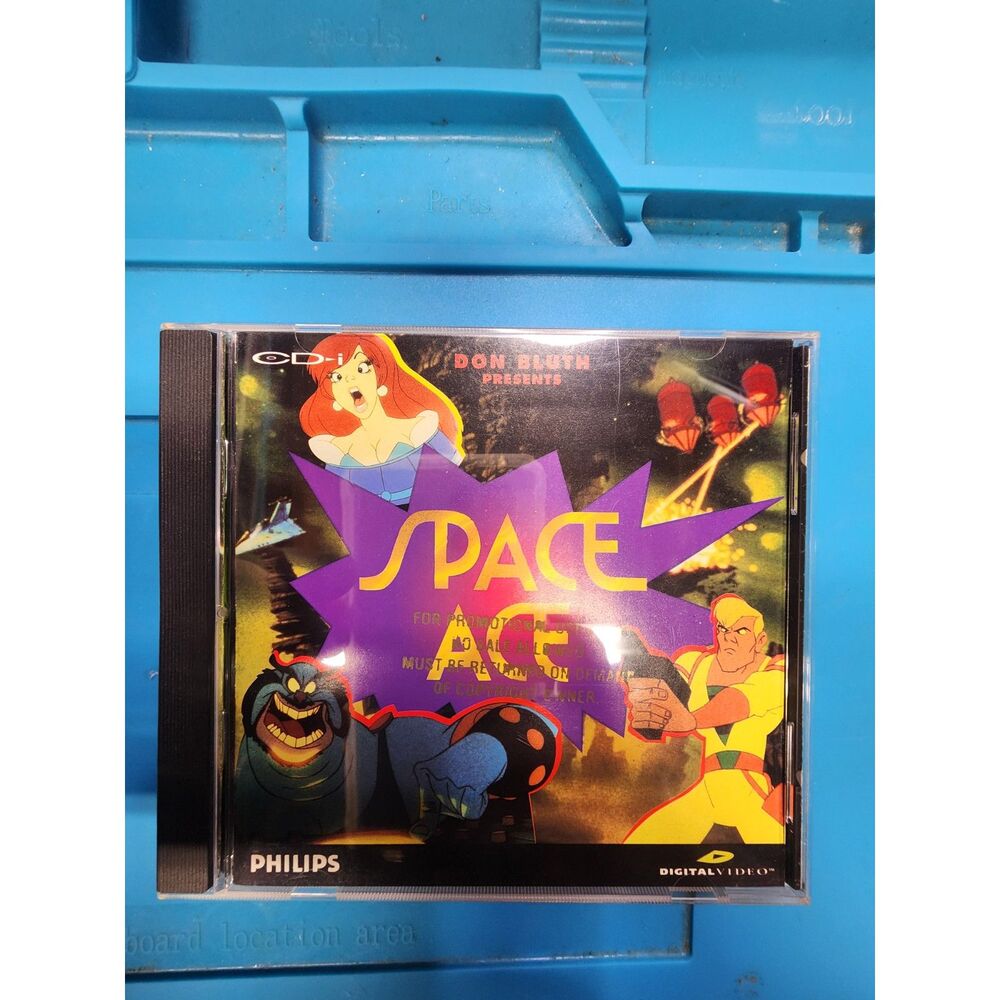 Space Ace for Philips CD-i NOT FOR RESALE COPY - SUPER RARE!
